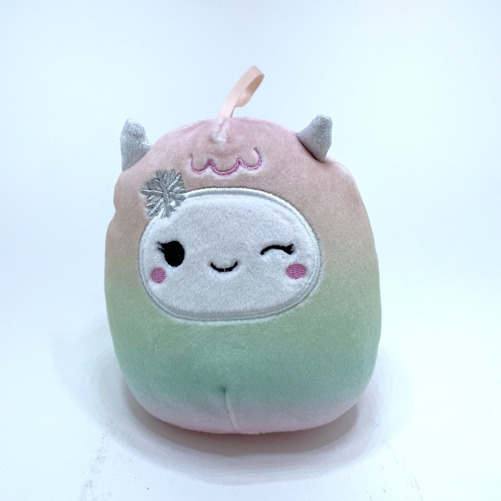 Squishmallow Yara The Yeti Holiday Ornament 4 Inch
